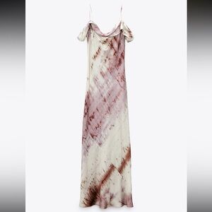 Zara Printed Ltd Edition Dress